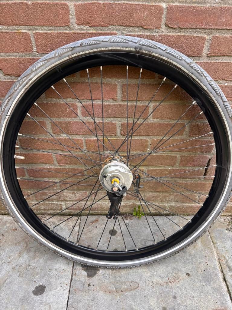 Achterwiel 28 inch Gazelle Esprit, Wiel, Ophalen of Verzenden, Zo goed als nieuw, Aluminium