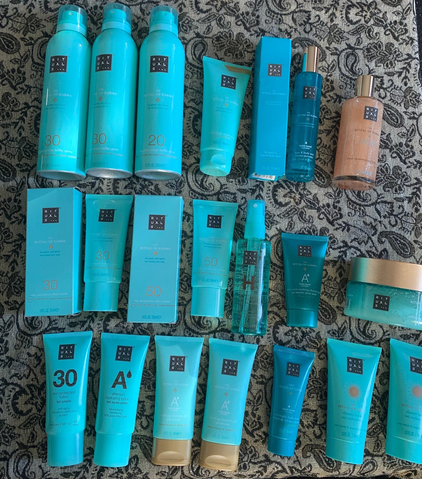 Rituals of Karma sun producten XXL, Sieraden, Tassen en Uiterlijk, Uiterlijk | Lichaamsverzorging, Ophalen of Verzenden, Nieuw