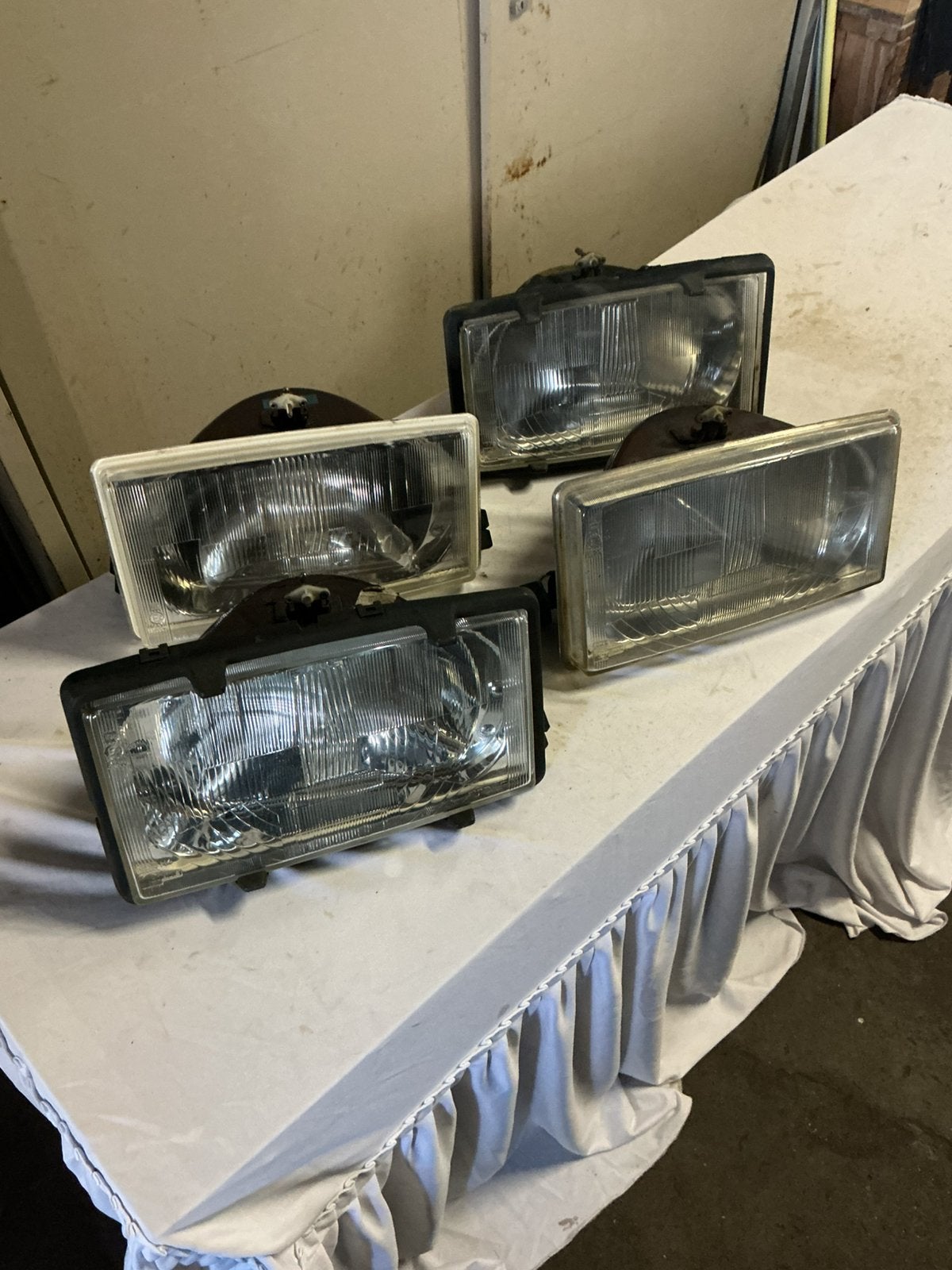 Volvo 240/260 koplampen te koop, Auto-onderdelen, Verlichting, Ophalen of Verzenden, Volvo