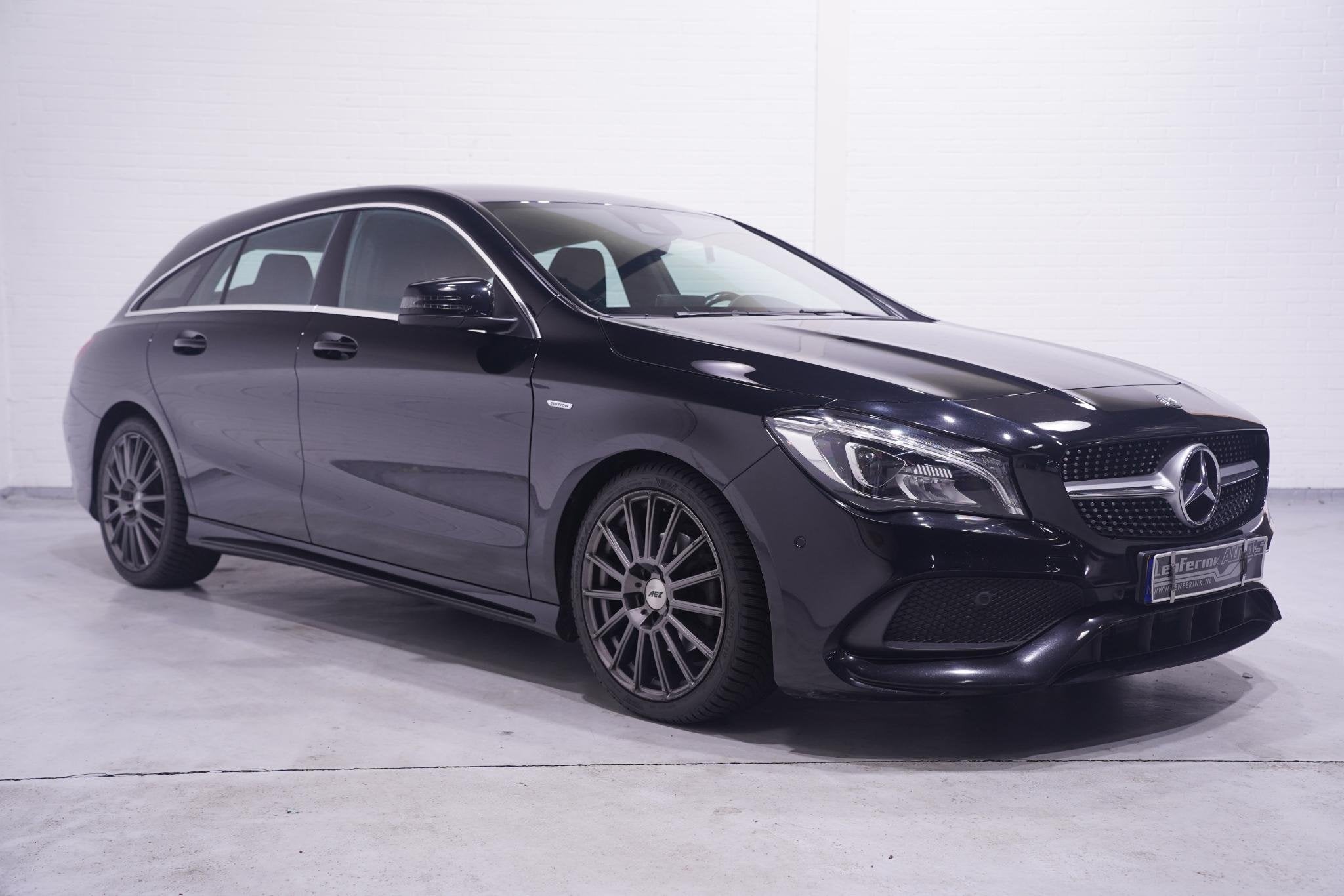Mercedes-Benz CLA-klasse Shooting Brake 200 Edition AMG-pakk, CLA, 730 kg, Gebruikt, Leder en Stof