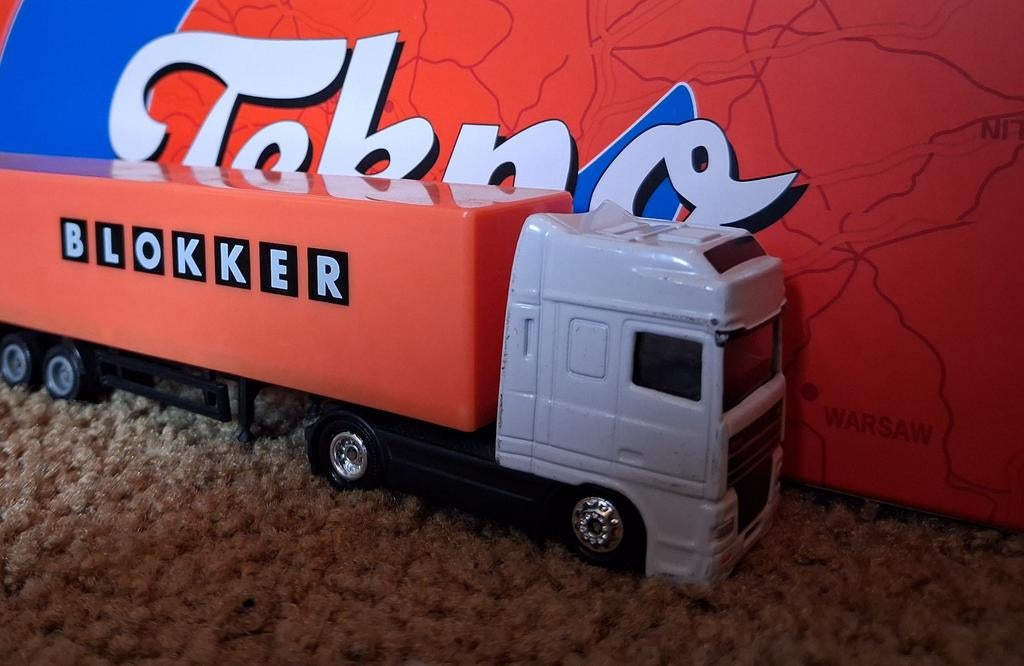 Reclame model van Blokker, Ophalen of Verzenden, Zo goed als nieuw, Bus of Vrachtwagen