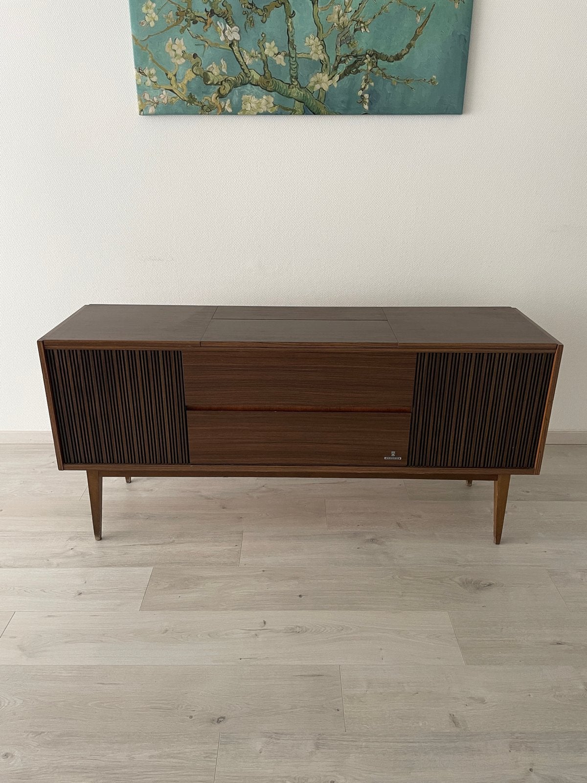 Vintage Grundig radio meubel met platenspeler, Ophalen