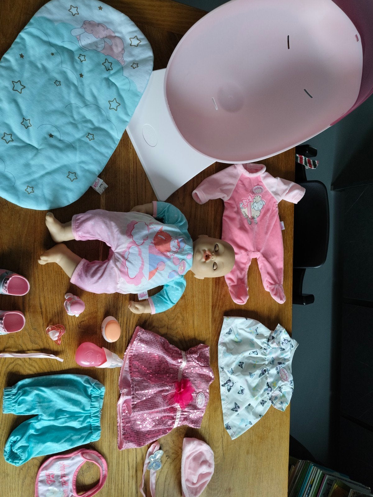Baby Annabell pop 43 cm (Zapf Creation) - Zo goed als nieuw, Ophalen, Zo goed als nieuw, Babypop
