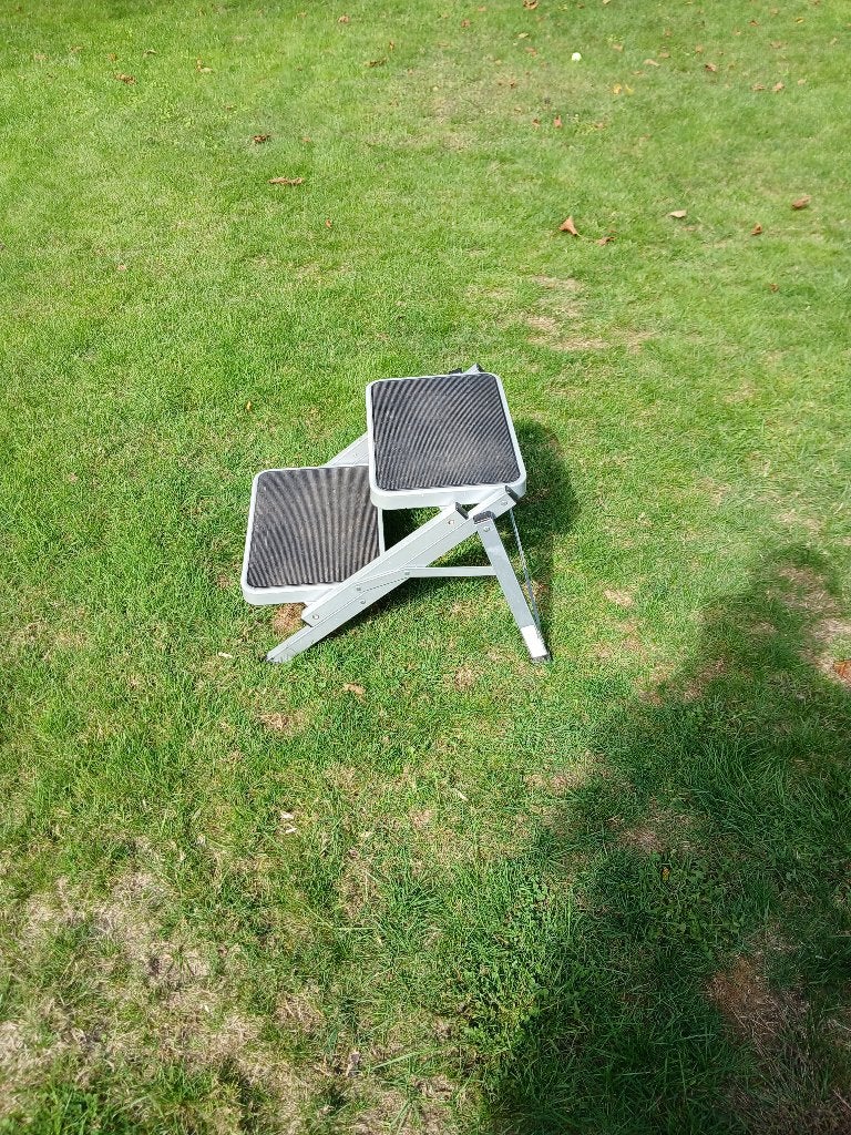 caravan trapje opvouwbaar, Ophalen, Gebruikt