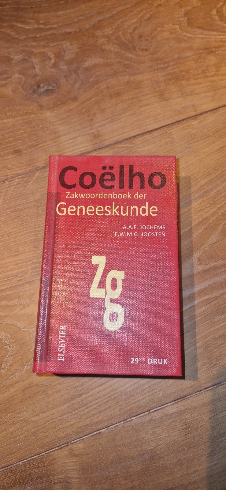 Coëlho Zakwoordenboek der Geneeskunde - 29e Druk, Boeken, Woordenboeken, A.A.F. Jochems en F.W.M.G. Joosten, Ophalen of Verzenden