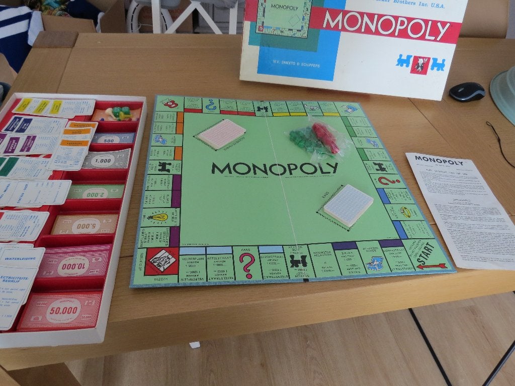 Monopoly bordspel guldens, Ophalen, Gebruikt