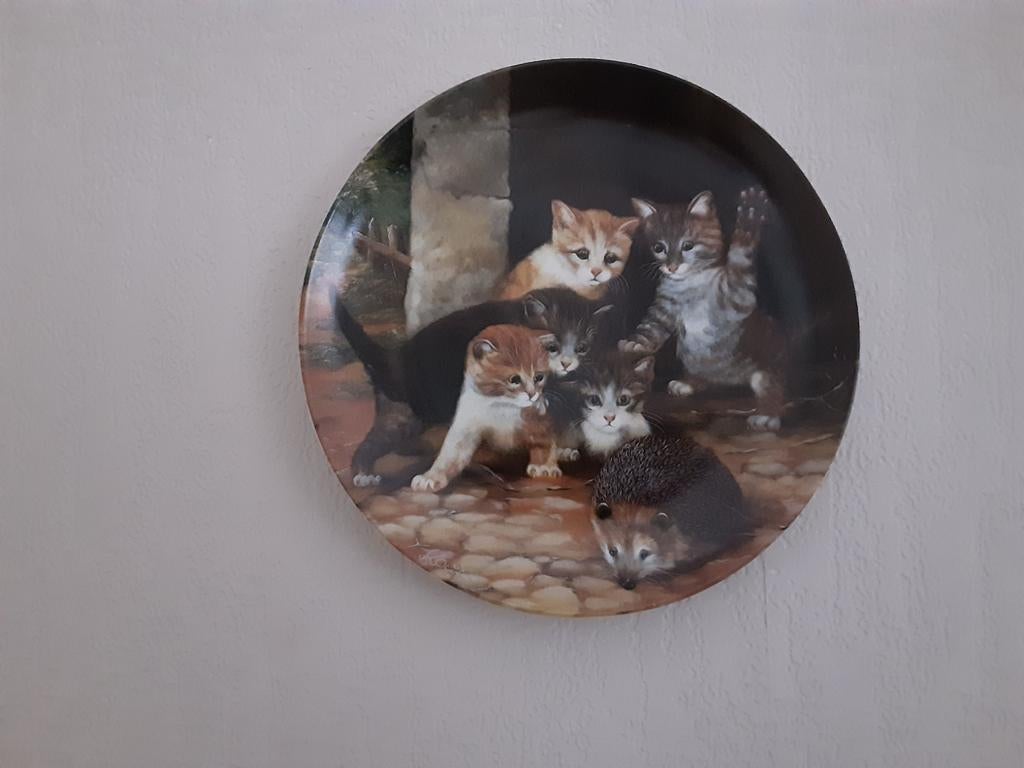 Decoratieve Wandplaat 'The Mishap' - Katjes & Egel, Ophalen of Verzenden