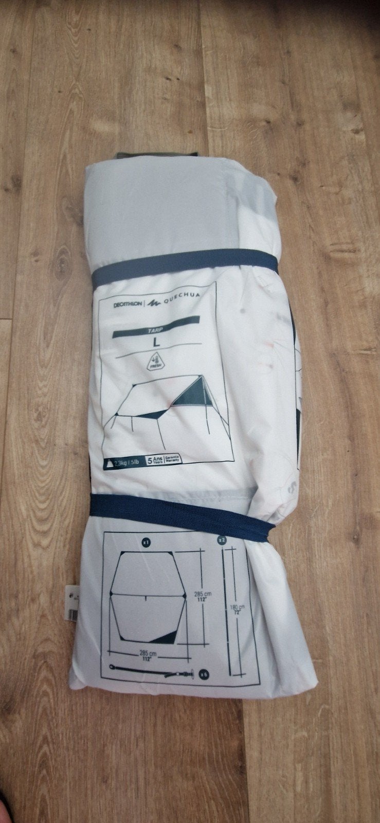 Tarp voor kleine tent, Ophalen, Zo goed als nieuw, Tot en met 2