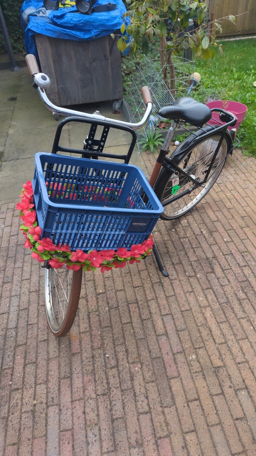Meisjesfiets, Ophalen, Gebruikt
