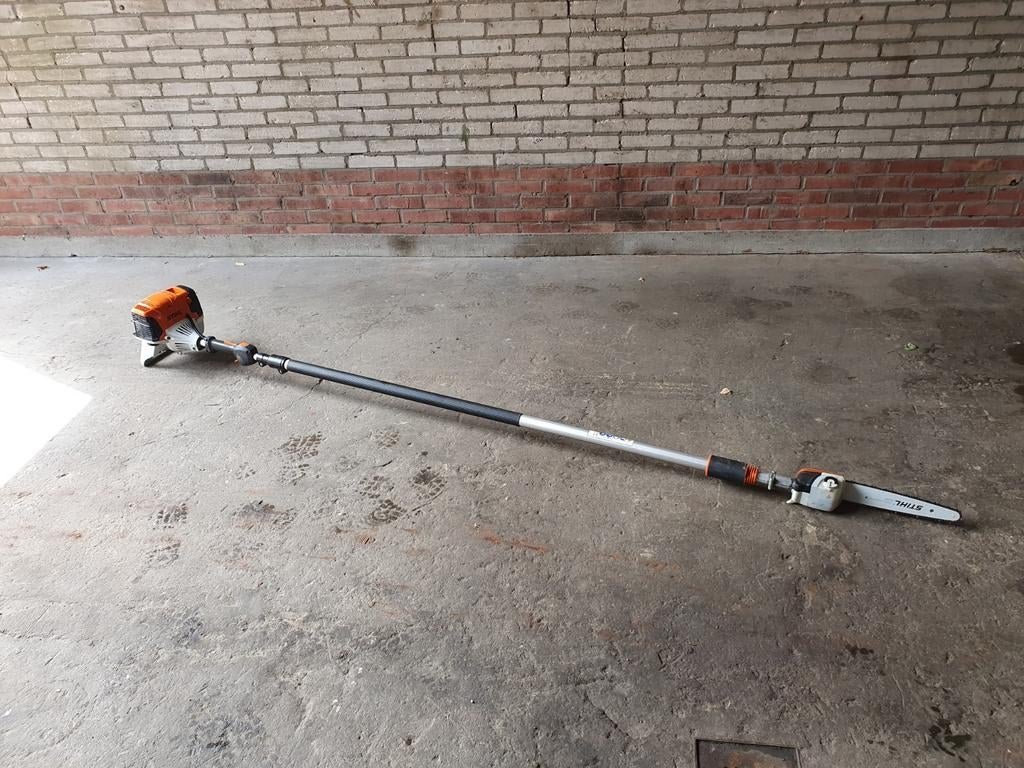 Stihl ht 133 telescoopsteel motorzaag, Ophalen, Gebruikt, Benzine