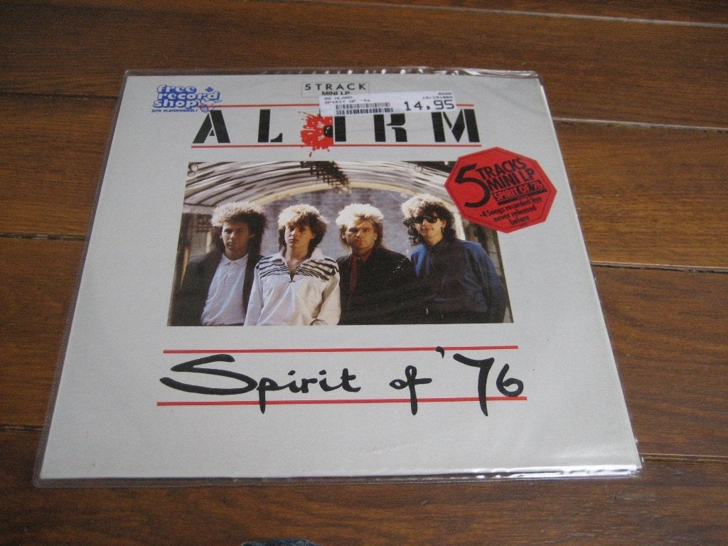 Alarm spirit of 76 lp, Ophalen of Verzenden, Zo goed als nieuw, 12 inch, Poprock