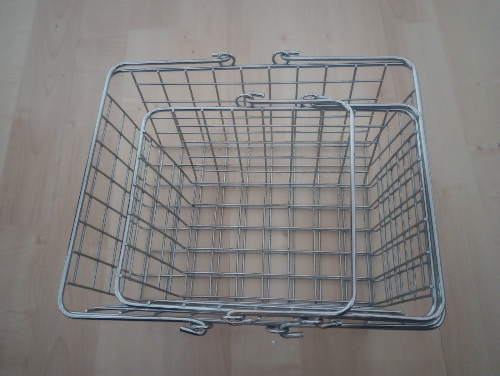 Mandjes, zilverkleurig, Mand, Ophalen of Verzenden, Zo goed als nieuw, Metaal