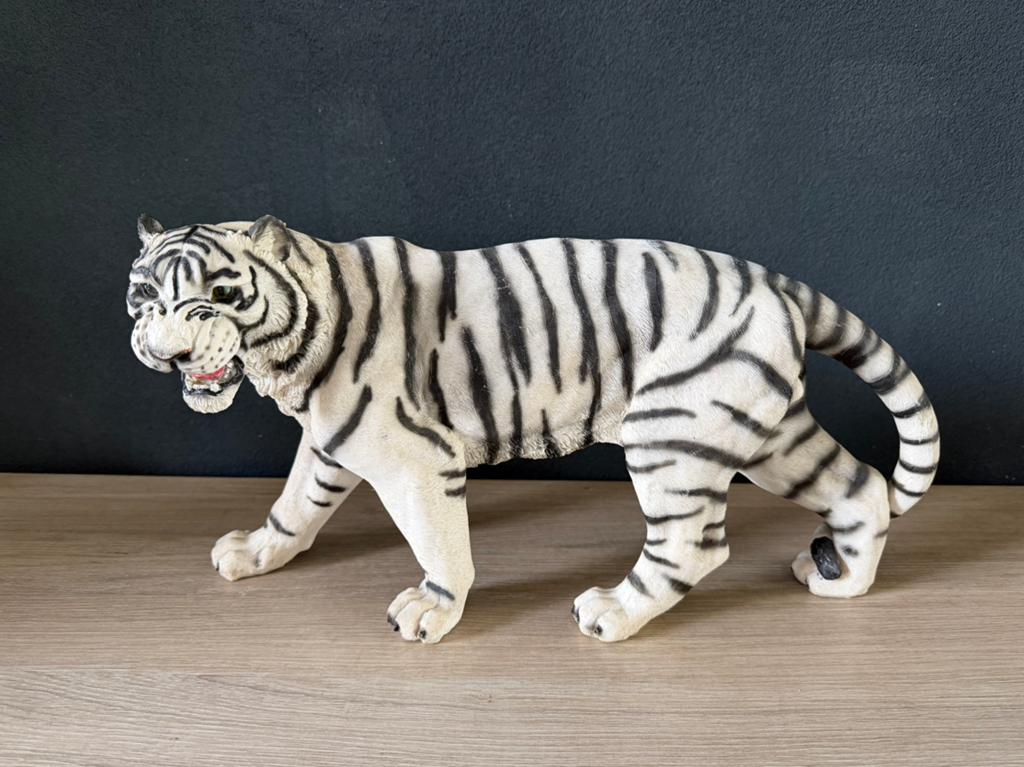 Te koop witte tijger beeld/ ornament, Ophalen of Verzenden, Zo goed als nieuw
