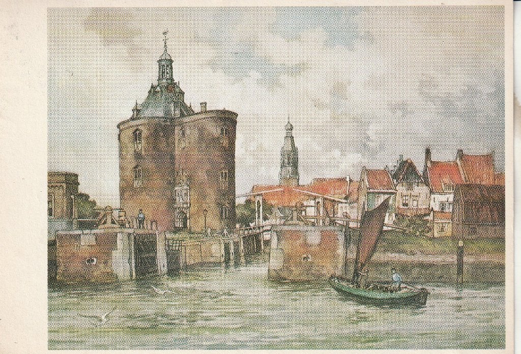 Enkhuizen Dromedaris 1970, Ophalen of Verzenden, 1960 tot 1980, Gelopen, Noord-Holland