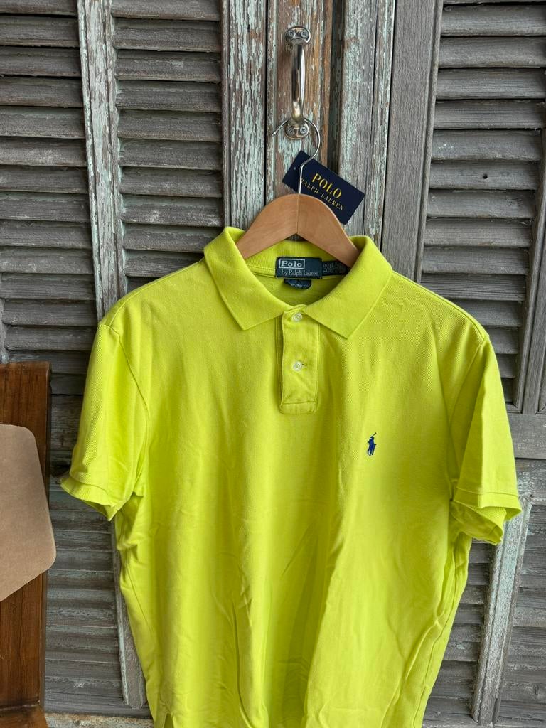 Schitterend poloshirt van RALPH LAUREN size L, Maat 52/54 (L), Geel, Ophalen of Verzenden, Polo Ralph Lauren