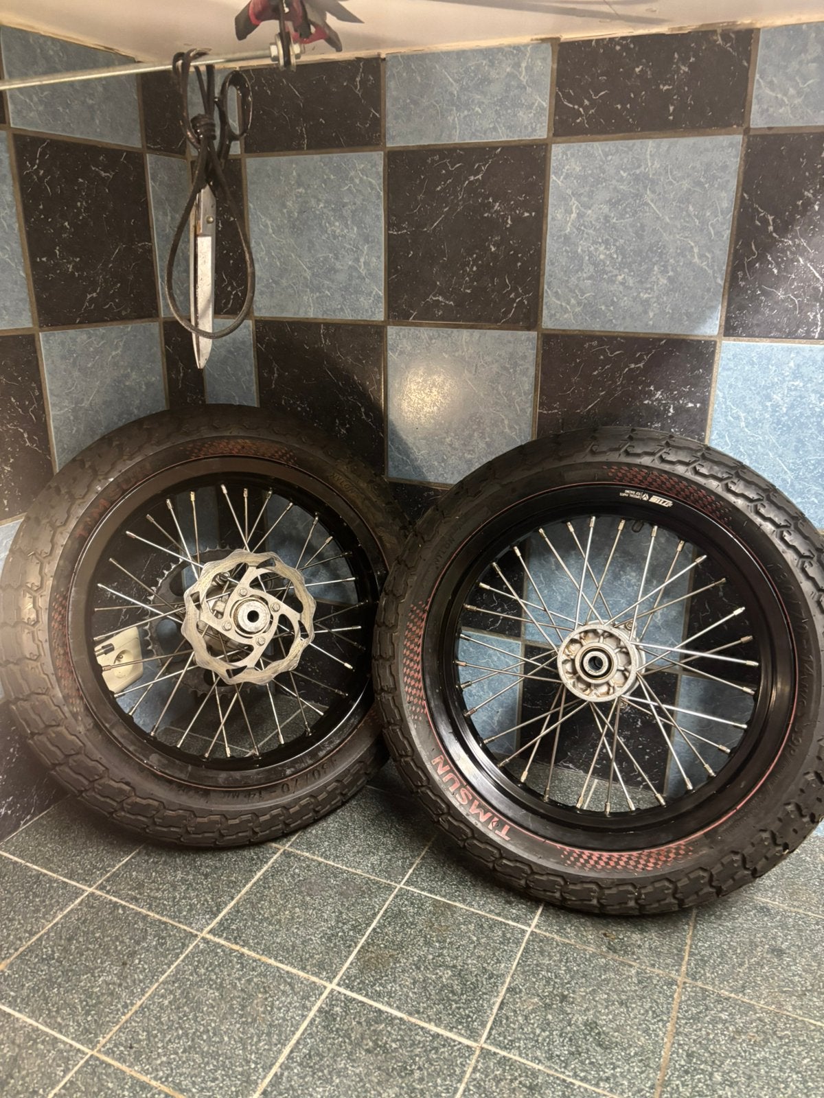 Supermotard wielen ktm sx85 en 65sx, Ophalen