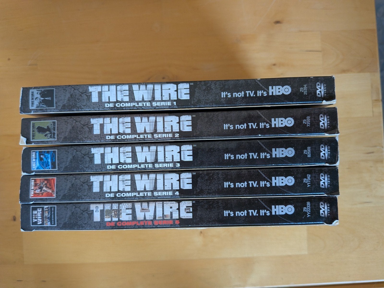 The wire, serie 1,2,3,4 en 5, Ophalen of Verzenden, Zo goed als nieuw, Oorlog of Misdaad