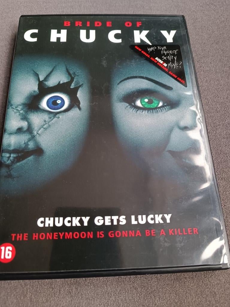 Bride of Chucky - dvd, Cd's en Dvd's, Alle leeftijden, Ophalen of Verzenden, Zo goed als nieuw, Overige genres