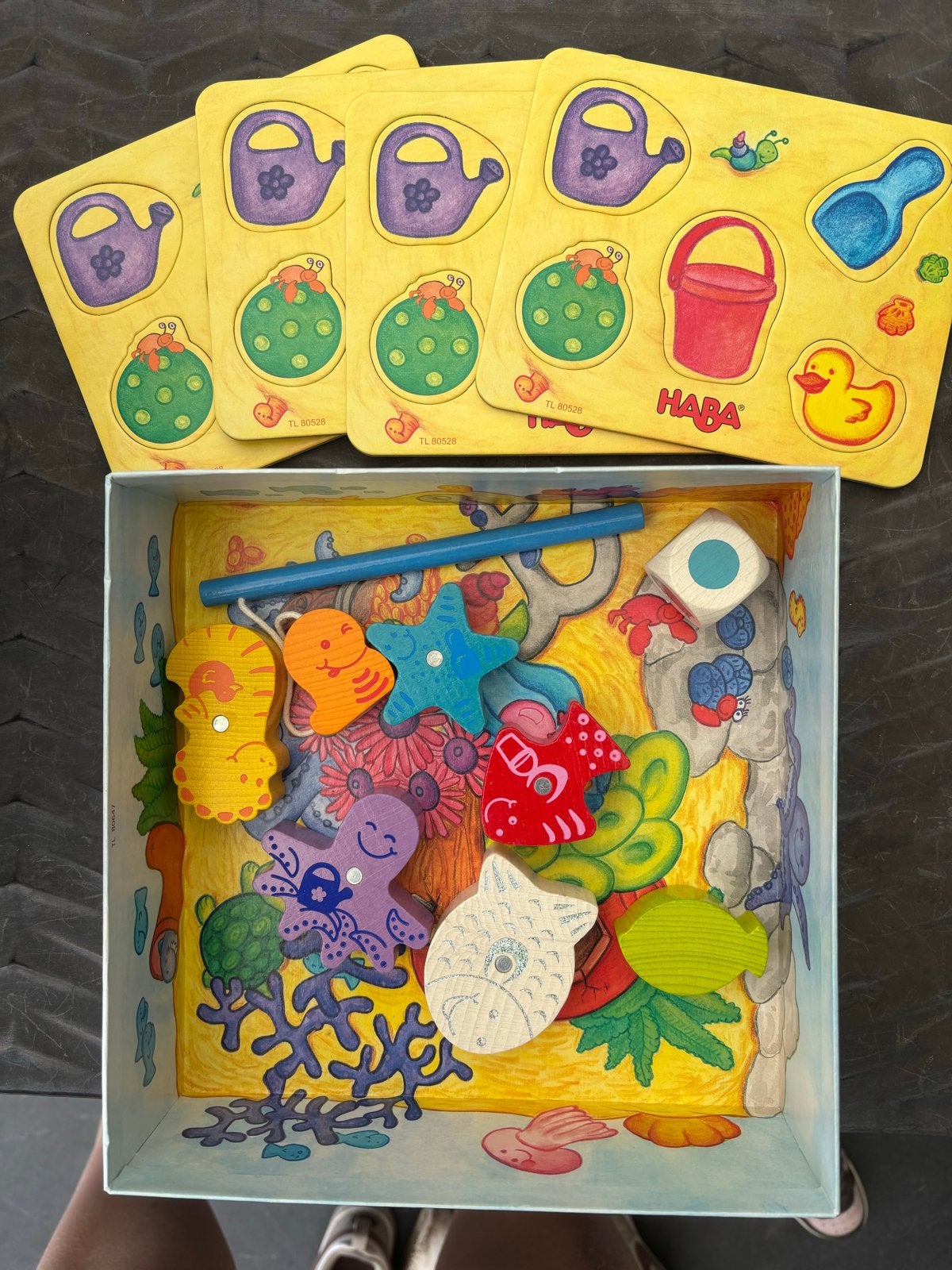 HABA Mijn Eerste Spellen: Visjes Vangen - Compleet Spel, Ophalen, Zo goed als nieuw, Overige typen