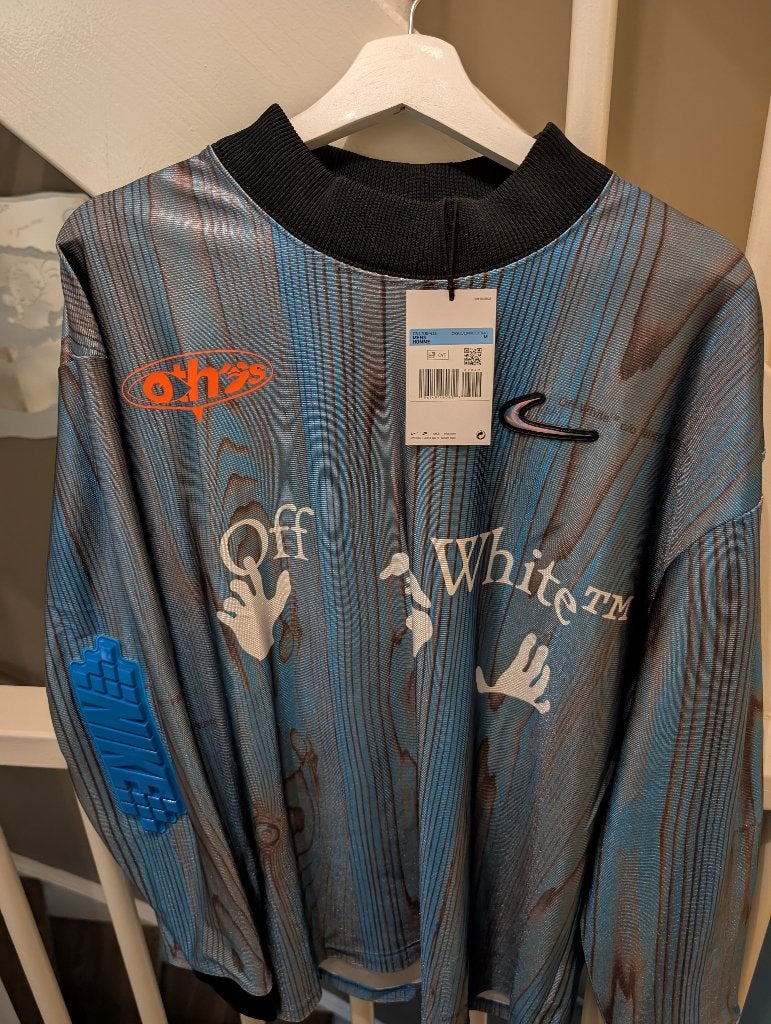 Nike x Off-White 001 Soccer Jersey 'Imperial Blue', Ophalen of Verzenden, Nieuw, Shirt
