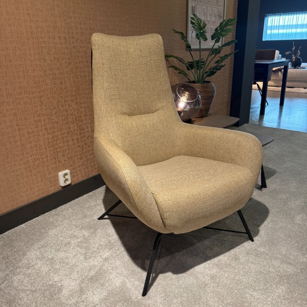 Fauteuil Dutchz 202 - Stof Okergeel - House of Dutchz, Niet ingevuld, Niet ingevuld, Niet ingevuld