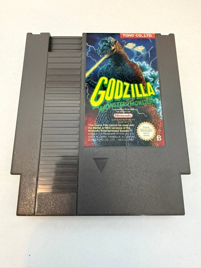 Godzilla Monster of Monsters Nintendo NES - losse cartridge, Spelcomputers en Games, Avontuur en Actie, Gebruikt, Verzenden, 1 speler