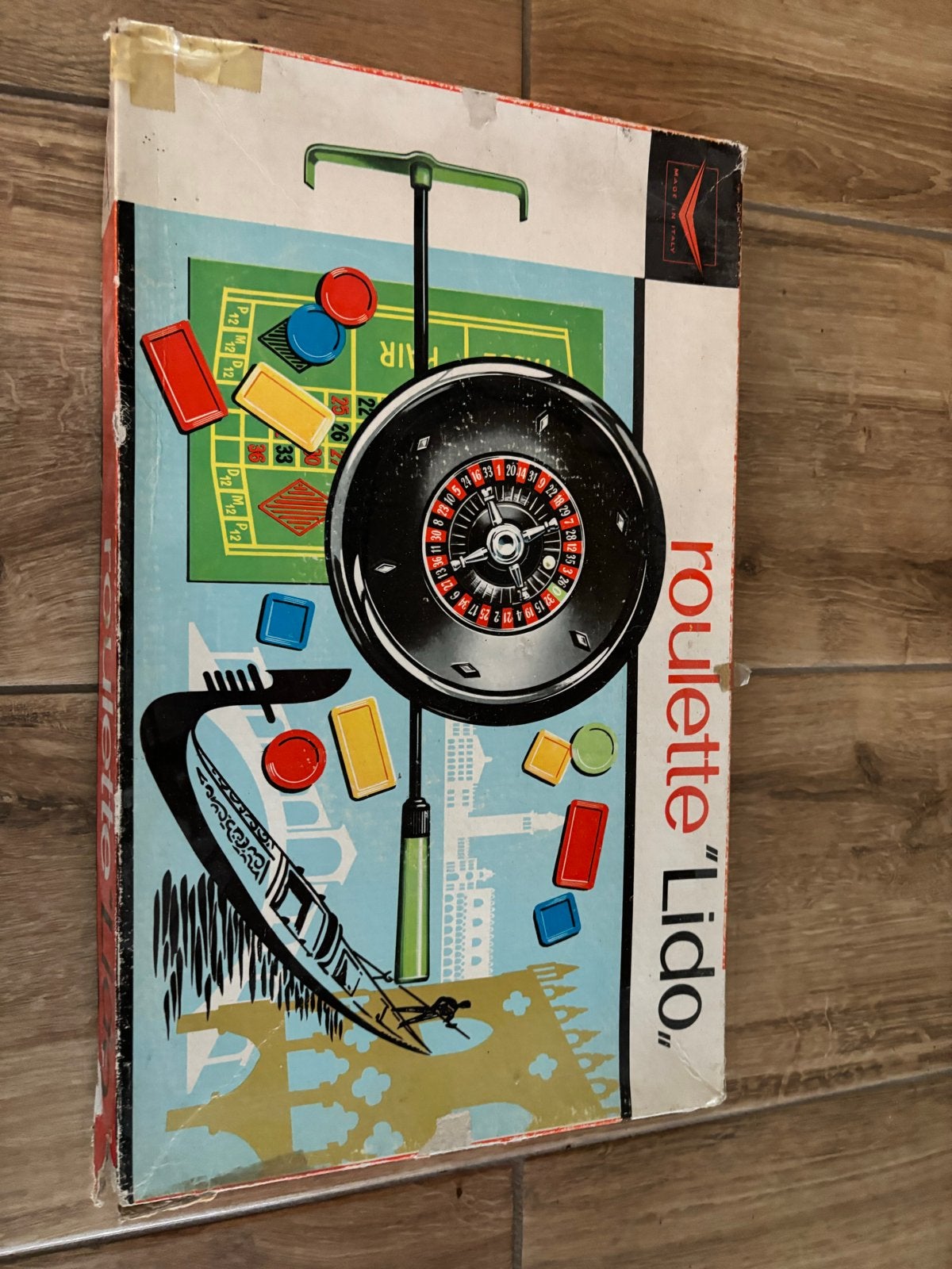Uniek Casino Roulette Spel - vintage, Vijf spelers of meer, Ophalen, Zo goed als nieuw