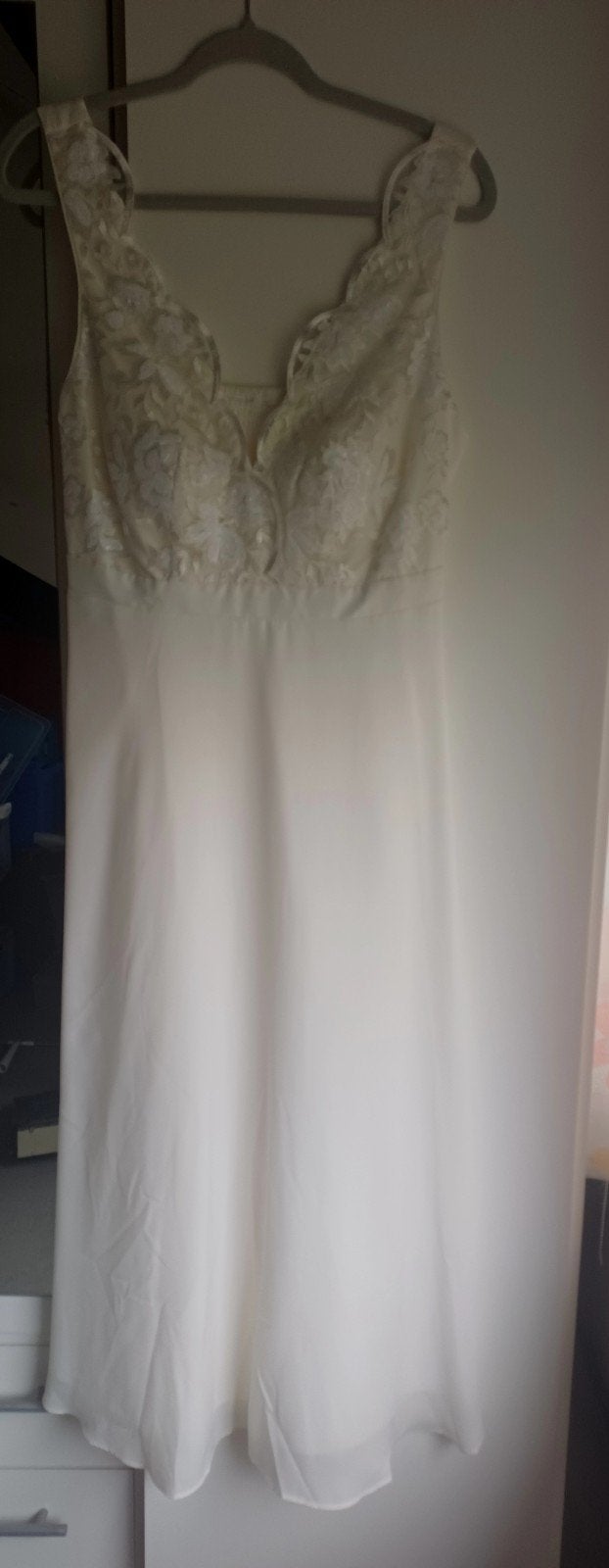 2 x Roomwitte/ivoorwitte Swing galajurk/trouwjurk maat 42, Kleding | Dames, Trouwjurk, Wit, Nieuw, Ophalen of Verzenden