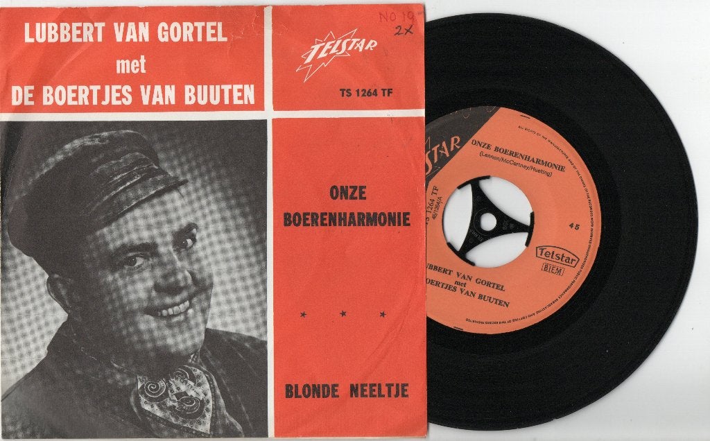 Lubbert van Gortel Met De Boertjes van Buuten – Onze Boeren., Ophalen of Verzenden, Gebruikt, 7 inch, Overige genres
