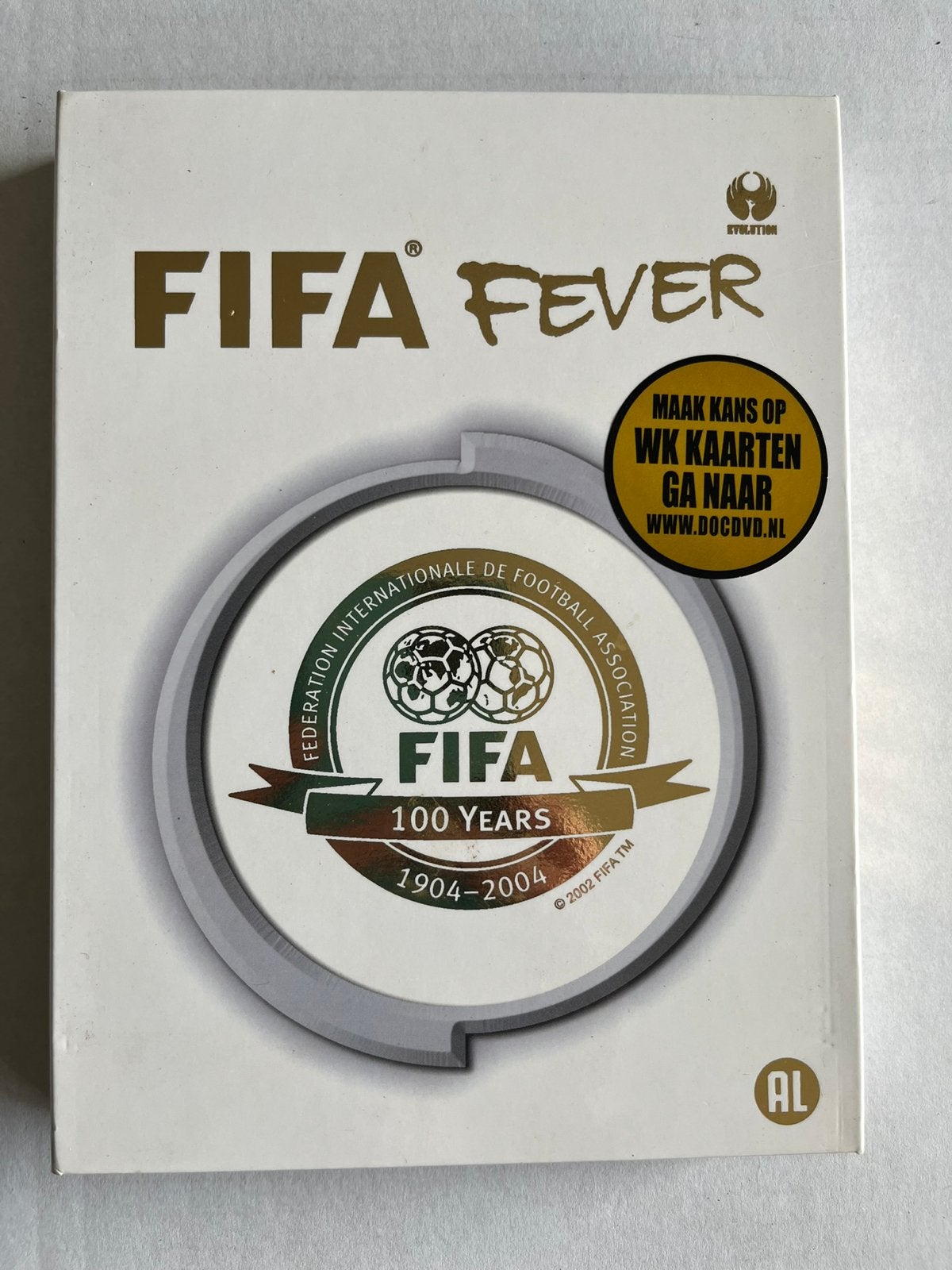 FIFA Fever - 100 Jaar Voetbalgeschiedenis DVD, Alle leeftijden, Nederlands, Voetbal, Ophalen of Verzenden