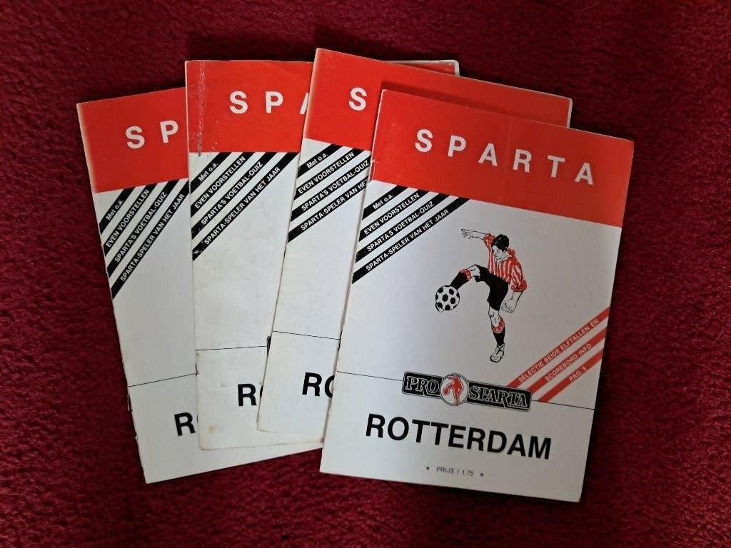 Sparta Rotterdam 1984/1985, Ophalen of Verzenden, Gebruikt, Sparta, Boek of Tijdschrift