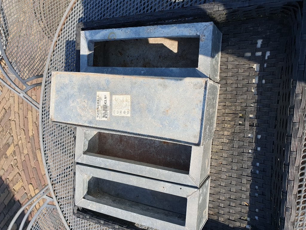 zinkenpanten bakje, Ophalen of Verzenden, Gebruikt, Overige typen, Overige materialen
