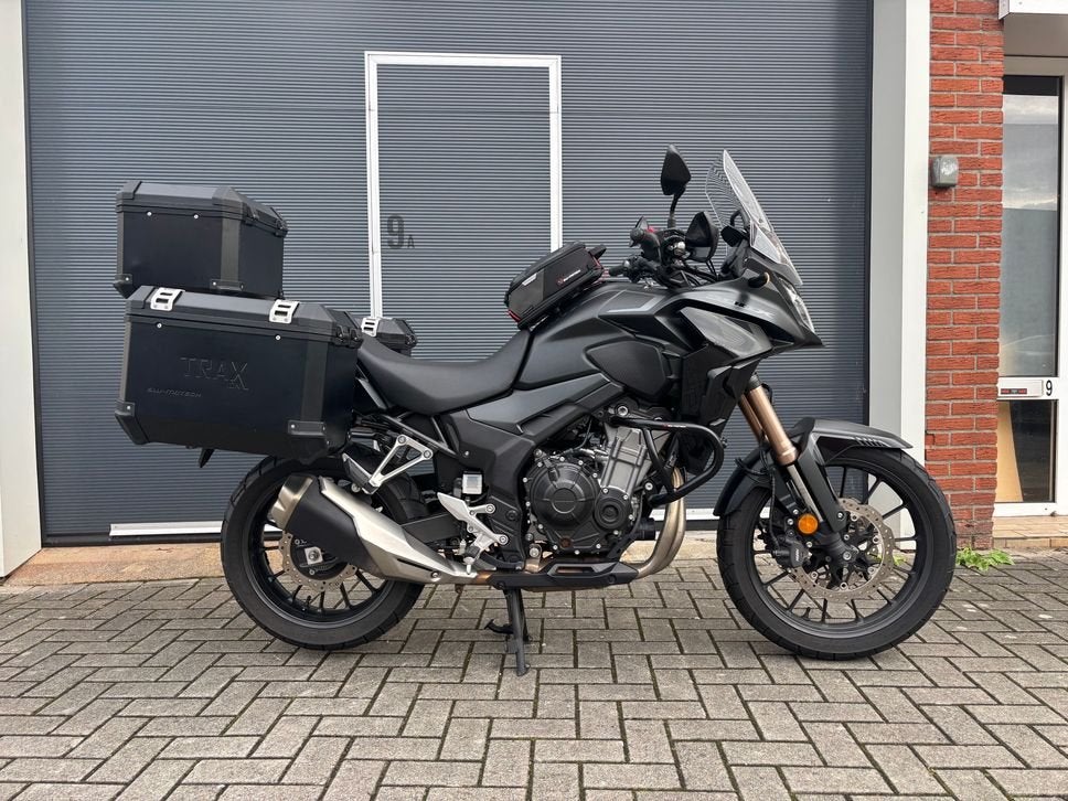 HONDA CB 500 X - 2022 - Kofferset - A2 - Handvatverwarming, 2 cilinders, HONDA, Motorrijbewijs A, Bedrijf
