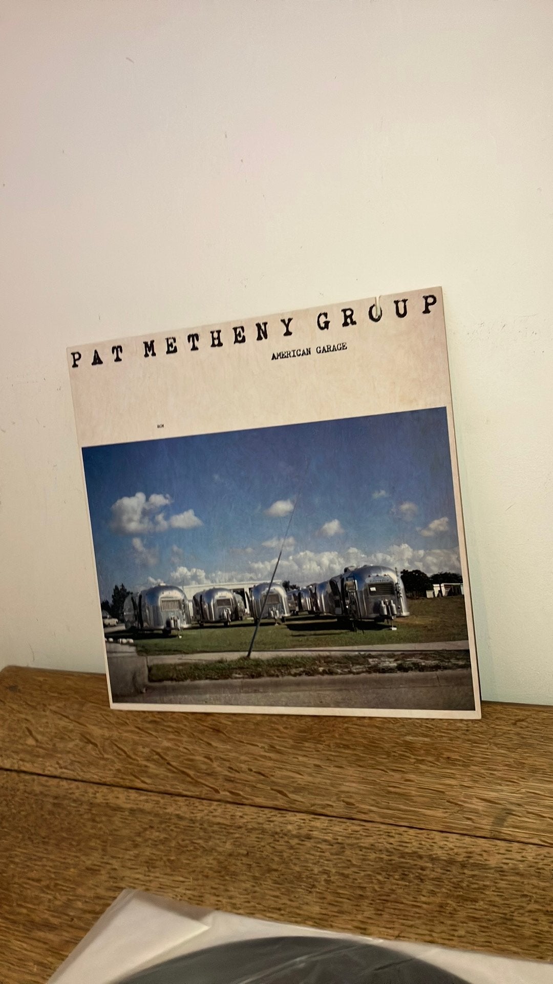Par metheny American garage lp, 1960 tot 1980, Gebruikt, Ophalen of Verzenden, Jazz