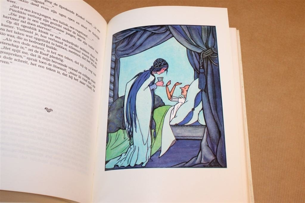 Avonturen van Pinokkio — Rie Cramer Vintage Kinderboek 1975, Boeken, Ophalen of Verzenden, Gelezen