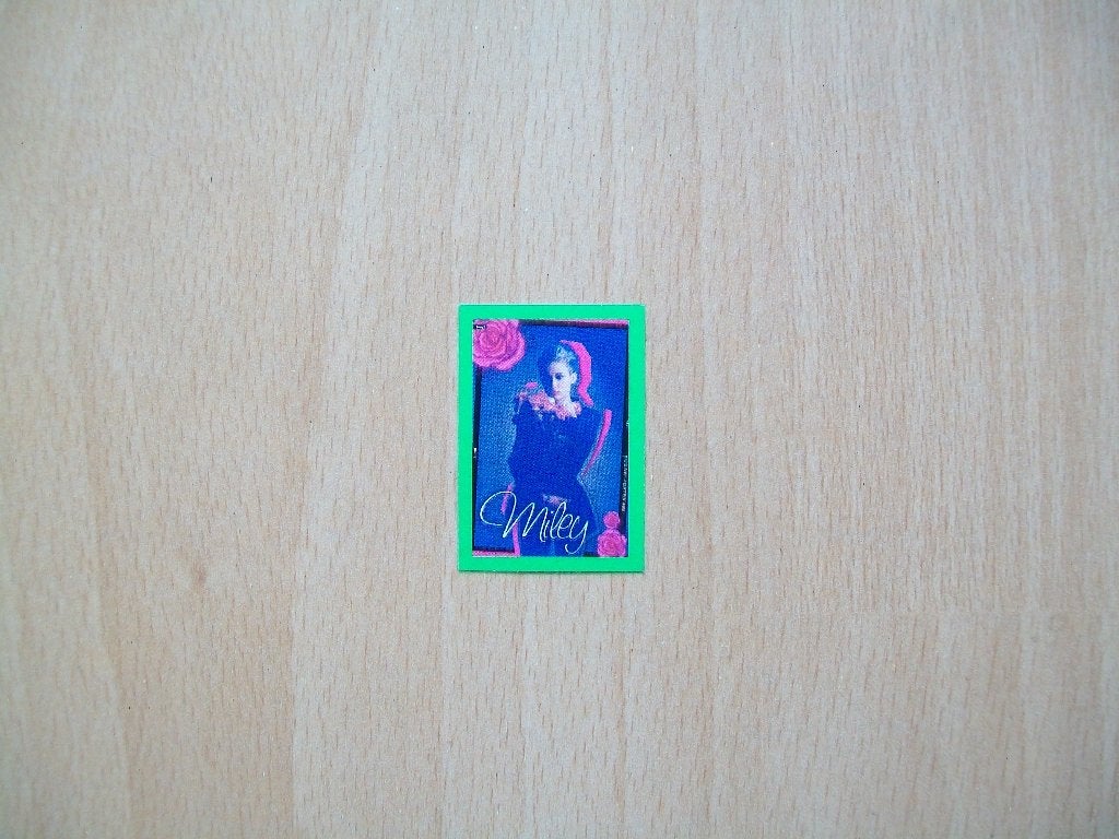 Sticker van Miley Cyrus, Ophalen of Verzenden, Nieuw, Overige typen