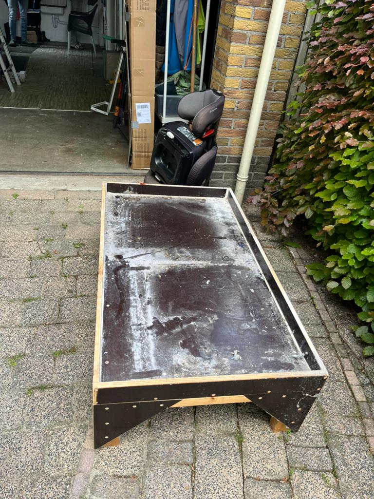 Lekbak voor wasmachine, Ophalen of Verzenden, Gebruikt