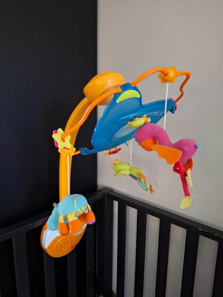 Tiny Love Mobiel met muziek en licht, Kinderen en Baby's, Speelgoed | Babyspeelgoed, Ophalen of Verzenden, Gebruikt, Mobiel, Met licht
