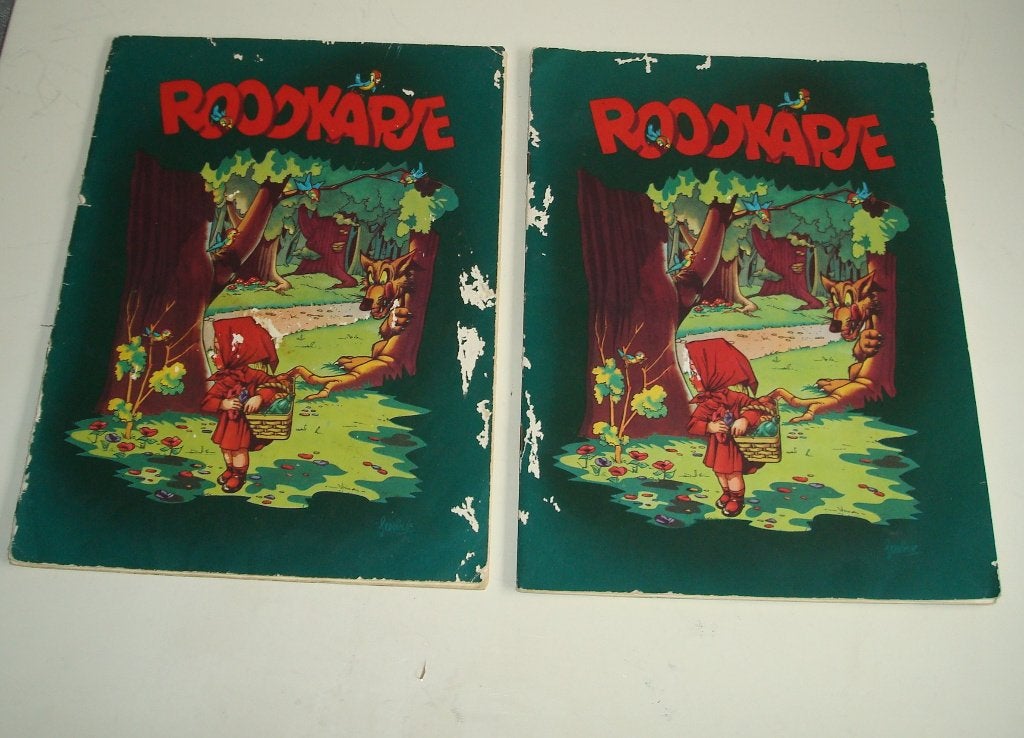 PLAATJESALBUM ROODKAPJE DOUWE EGBERTS, Boeken, Prentenboeken en Plaatjesalbums, Ophalen of Verzenden, Gelezen, Plaatjesalbum