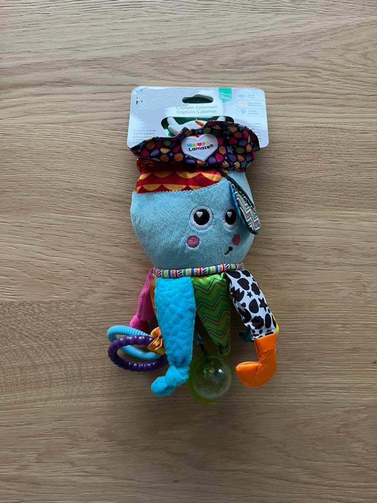 Lamaze Kapitein Kalamari / octopus - nieuw, Ophalen of Verzenden, Nieuw
