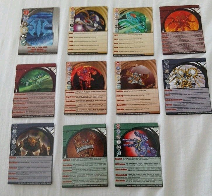 Bakugan Battle Brawlers Kaarten Set - 11 Stuks, Verzenden, Nieuw