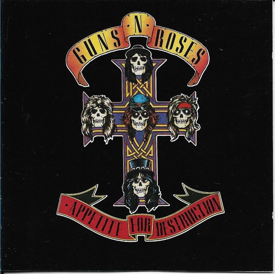 Guns `N` Roses - Appetite for destruction, Ophalen of Verzenden, Gebruikt