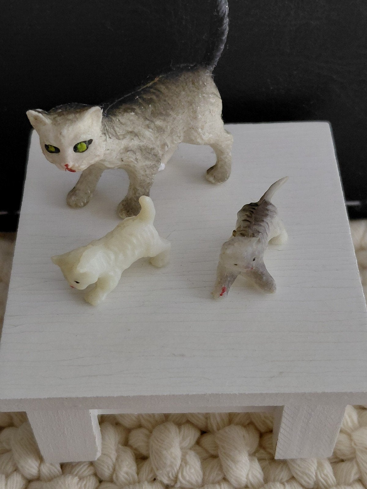 lundby poes met kittens, Ophalen of Verzenden, Gebruikt, Poppenhuis