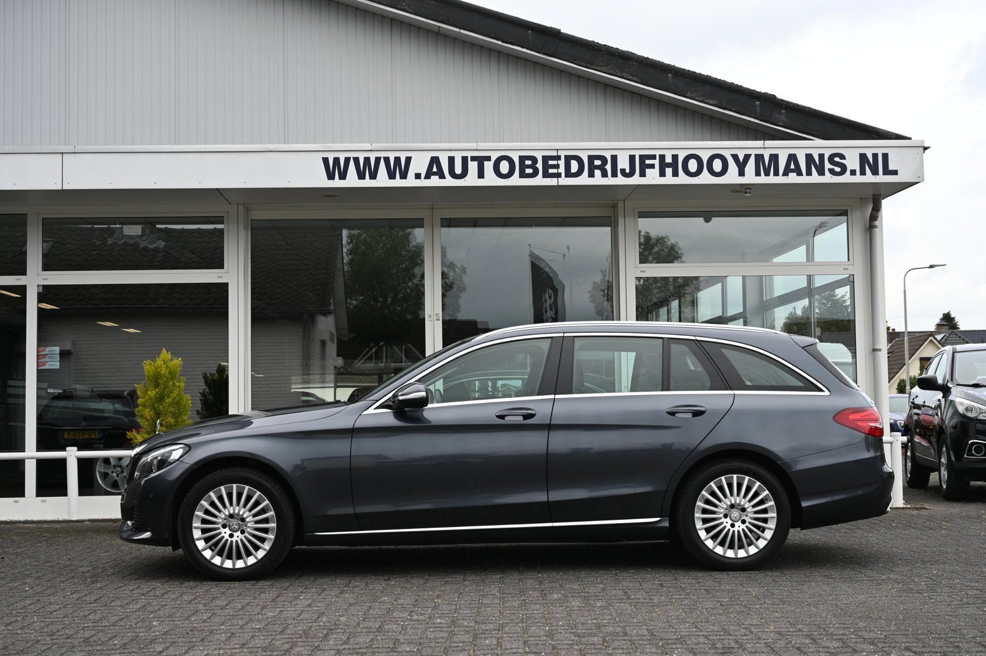 Mercedes-Benz C-klasse Estate 180 Exclusive Ambition Trekhaa, Automaat, Leder en Stof, 1595 cc, Lease