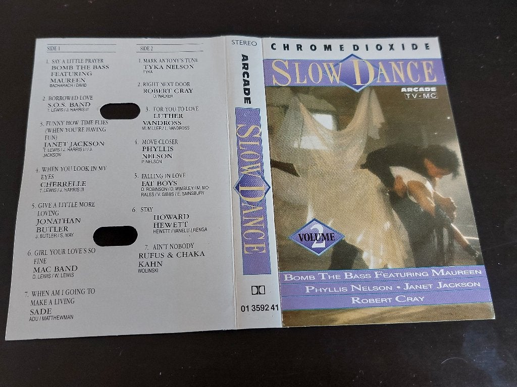 SLOW DANCE VOLUME 2 (MC), Cd's en Dvd's, Cassettebandjes, Zo goed als nieuw, Origineel, Verzamelalbums, 1 bandje, Ophalen of Verzenden