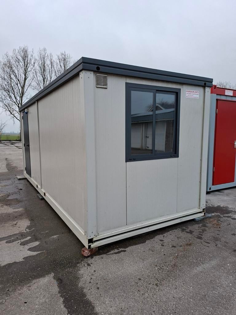 Kantoorunit / Schaftkeet 6 x 2,35 met indeling ., Ophalen