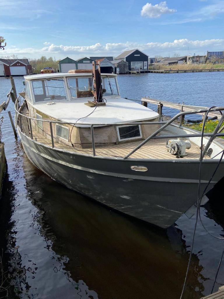 Stalen kotter, Watersport en Boten, Motorboten en Motorjachten, Ophalen, 10 tot 30 pk, Gebruikt, Staal
