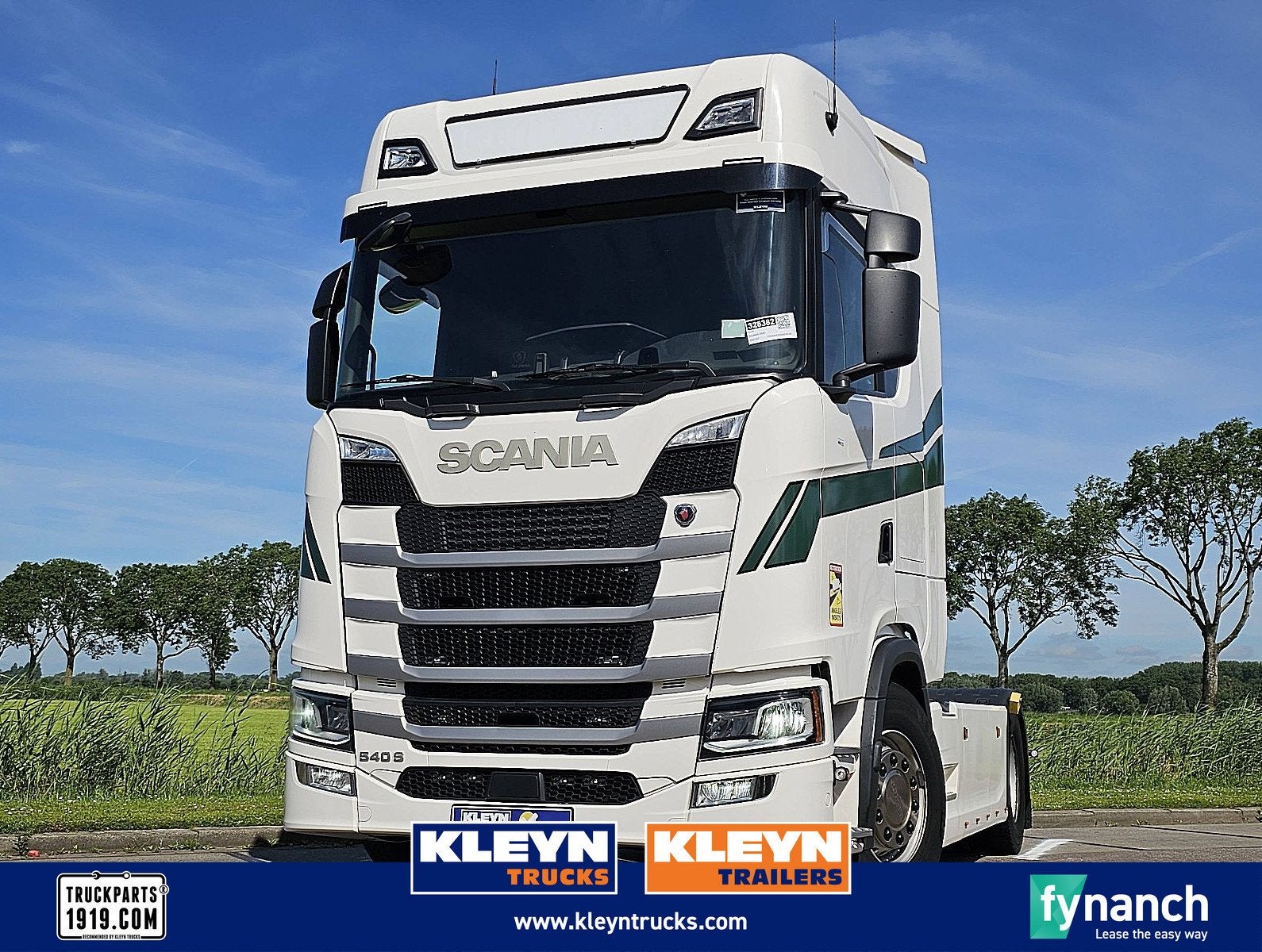 SCANIA S540 4x air ret. led, Automaat, Euro 6, Scania, Wit