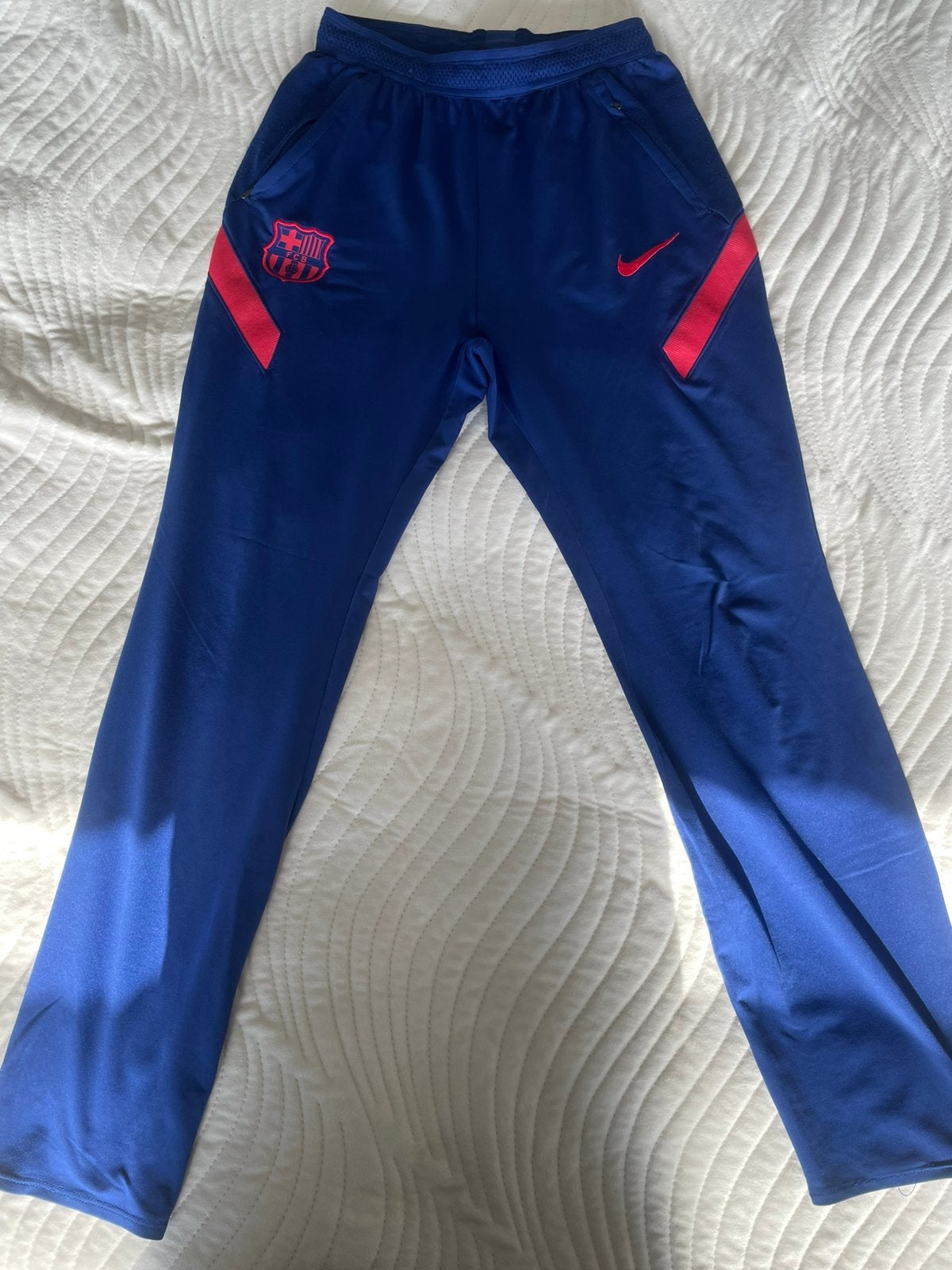 Nike FC Barcelona trainingspak, Ophalen, Blauw, Maat 56/58 (XL), Zo goed als nieuw