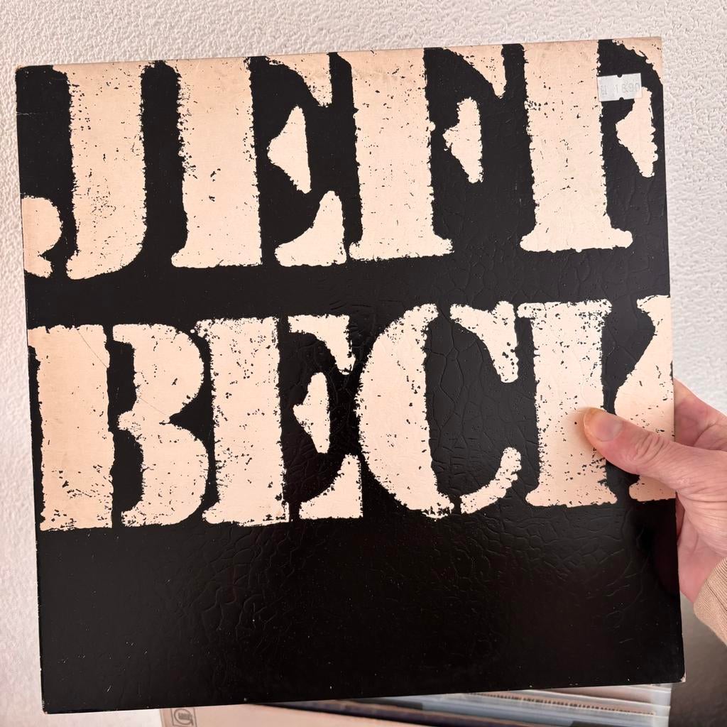 Jeff Beck - There & Back (LP) 1980 Embossed Sleeve, Cd's en Dvd's, Vinyl | Rock, Ophalen of Verzenden, Gebruikt, 12 inch, Poprock